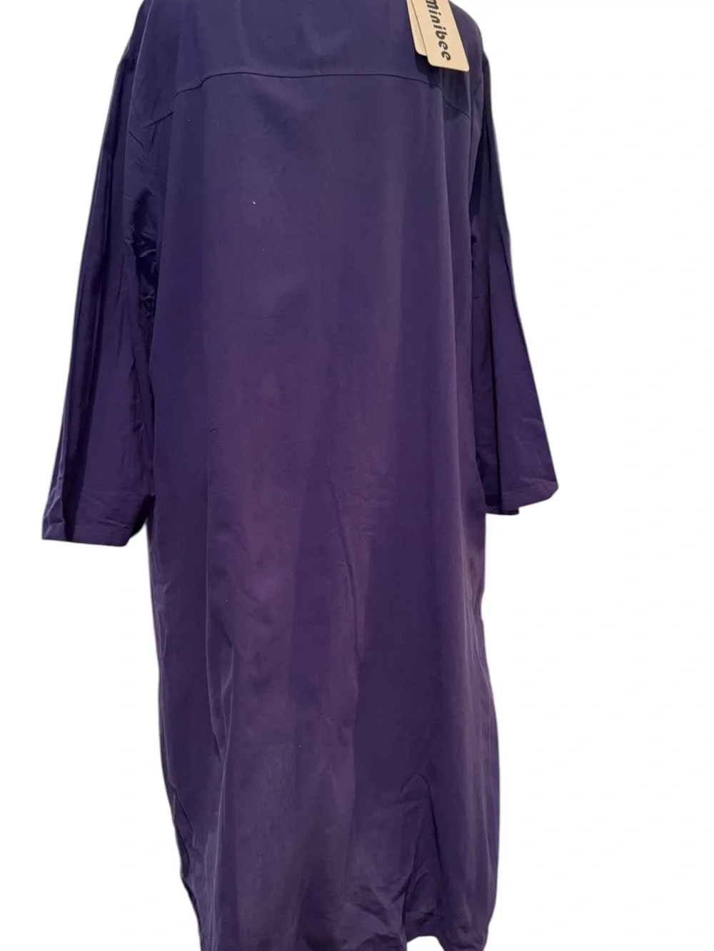 Minibee purple linen